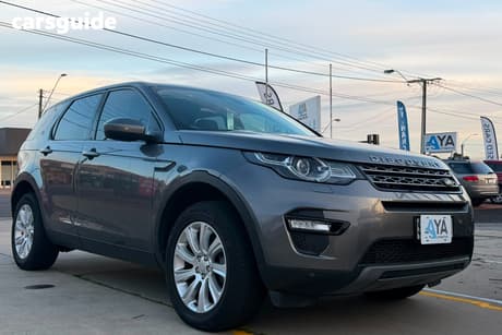 Grey 2015 Land Rover Discovery Sport Wagon Sd4 Se