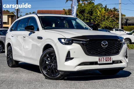 White 2026 Mazda CX-80 Wagon G40E Pure