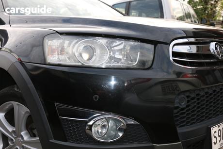 Black 2012 Holden Captiva Wagon 7 Lx (4X4)