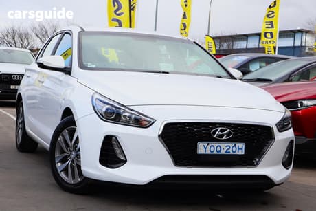 White 2018 Hyundai I30 Hatchback Active