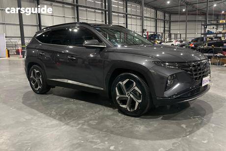 Beige 2022 Hyundai Tucson Wagon Highlander (Awd)