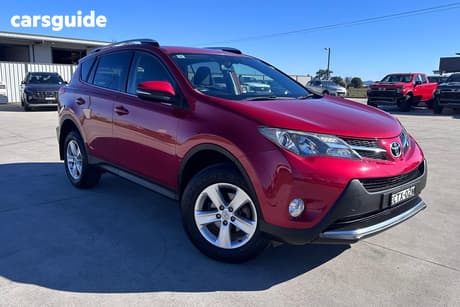 Red 2014 Toyota RAV4 Wagon Gxl (2Wd)