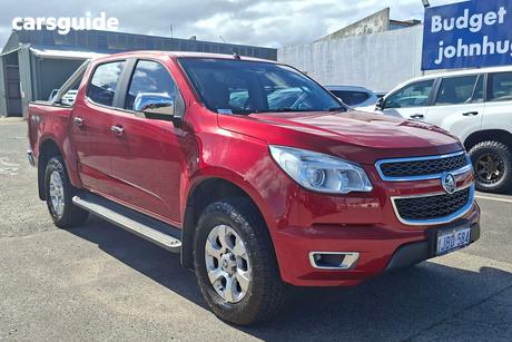 Red 2015 Holden Colorado Crew Cab Pickup Ltz (4X4)