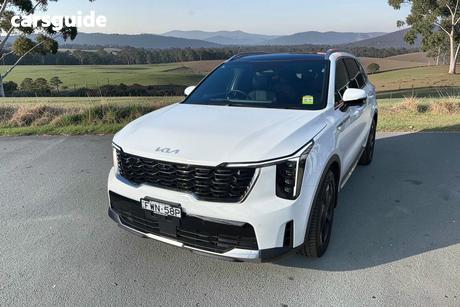 White 2025 Kia Sorento Wagon Gt-Line 7 Seat Phev Awd