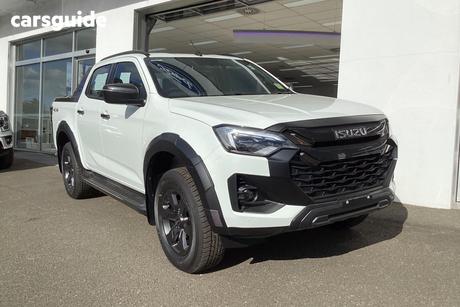 White 2026 Isuzu D-MAX Crew Cab Utility X-Terrain (4X4)