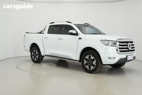 White 2023 GWM UTE Dual Cab Utility Cannon-L (4X4)