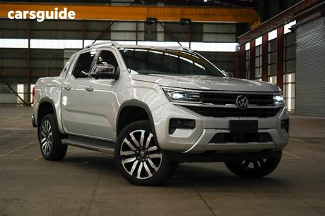Silver 2023 Volkswagen Amarok Dual Cab Utility Aventura Tsi452 4Motion