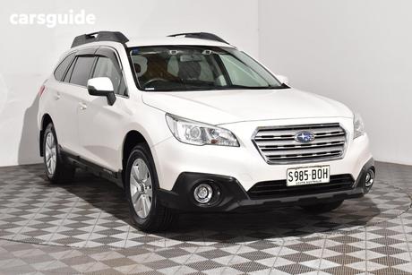 White 2016 Subaru Outback Wagon 2.0D