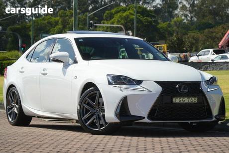 White 2020 Lexus IS350 Sedan F Sport