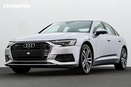 Silver 2019 Audi A6 Sedan 45 Tfsi Quattro (Hybrid)
