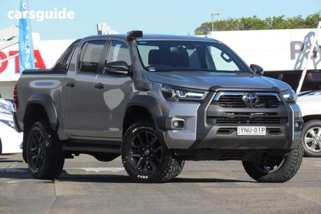 Silver 2023 Toyota Hilux Double Cab Pick Up Rogue (4X4)