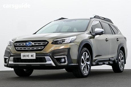 Green 2021 Subaru Outback Wagon Awd Touring