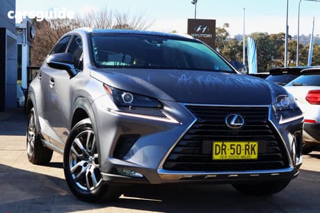 Grey 2019 Lexus NX300 Wagon Luxury (Fwd)