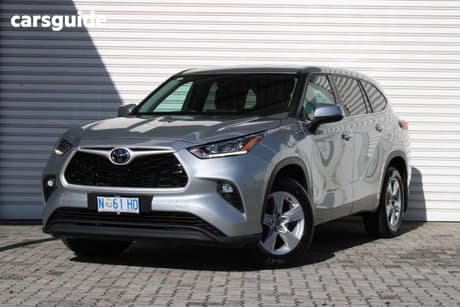 Silver 2021 Toyota Kluger Wagon Gx Awd