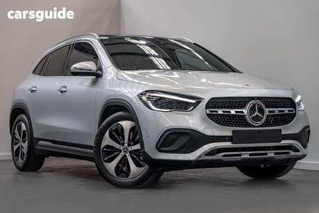 Silver 2021 Mercedes-Benz GLA200 Wagon 4Matic