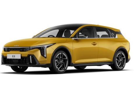 Yellow 2025 Kia K4 Hatchback Gt-Line