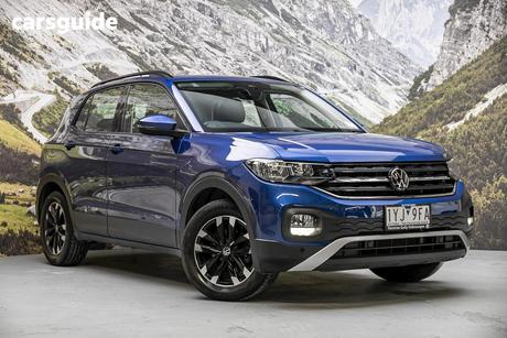 Blue 2023 Volkswagen T-Cross Wagon 85Tfsi Life