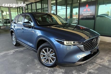 Blue 2023 Mazda CX-5 Wagon Maxx Sport (Fwd)