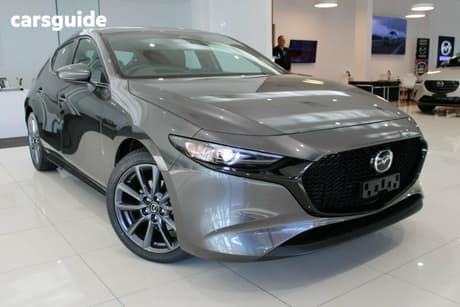 Grey 2026 Mazda Mazda3 Hatchback G20 Evolve