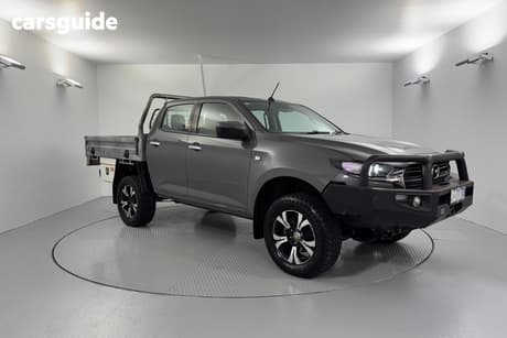 Grey 2024 Mazda BT-50 Dual Cab Chassis Xtr (4X4)