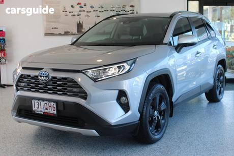 Silver 2021 Toyota RAV4 Wagon Cruiser (Awd) Hybrid