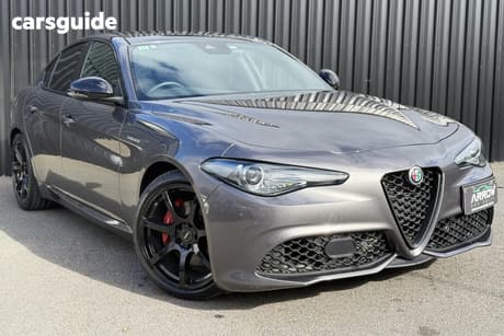 Grey 2022 Alfa Romeo Giulia Sedan Veloce