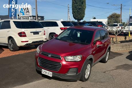 Burgundy 2016 Holden Captiva Wagon 7 Ls (Fwd)