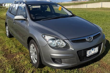 Grey 2011 Hyundai I30 Wagon Cw Sx 2.0