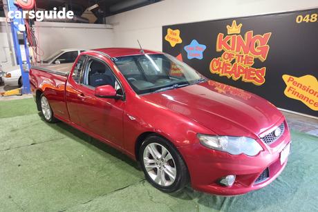Red 2010 Ford Falcon Utility Xr6