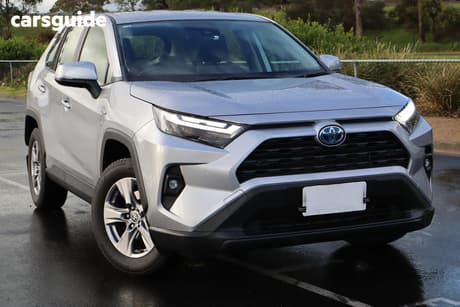 Silver 2024 Toyota RAV4 Wagon Gx (Awd) Hybrid
