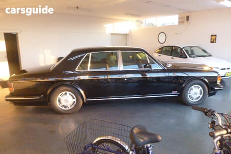 Black 1987 Bentley Mulsanne Sedan