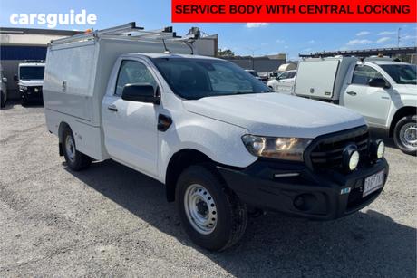 White 2021 Ford Ranger Cab Chassis Xl 3.2 (4X4)