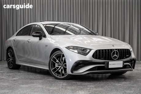 Silver 2022 Mercedes-Benz CLS53 Coupe 4Matic+ (Hybrid)
