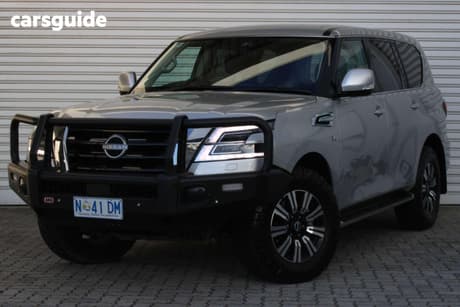 Silver 2024 Nissan Patrol Wagon Ti (4X4)
