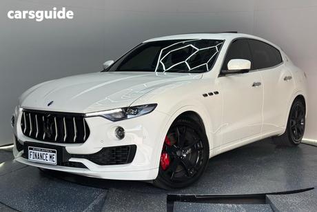 White 2017 Maserati Levante Wagon S