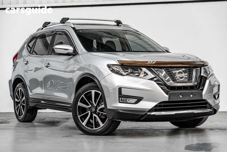 Silver 2018 Nissan X-Trail Wagon Tl (4Wd)