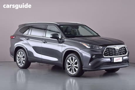 Grey 2021 Toyota Kluger Wagon Grande 2Wd