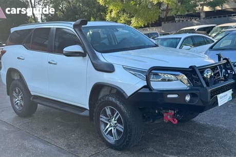 White 2021 Toyota Fortuner Wagon Gxl
