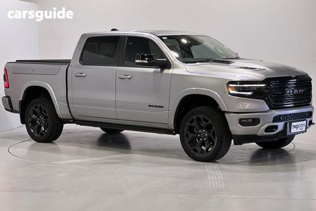Silver 2022 RAM 1500 Crew Cab Utility Limited Rambox (Hybrid)