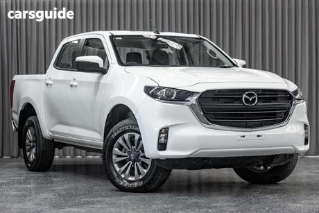 White 2023 Mazda BT-50 Dual Cab Chassis Xt (4X2)