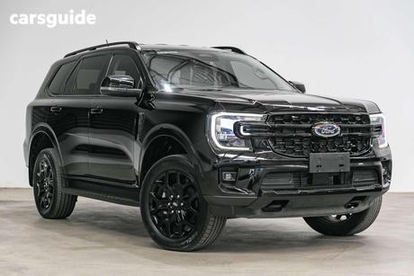 Black 2024 Ford Everest Wagon Sport (4Wd)