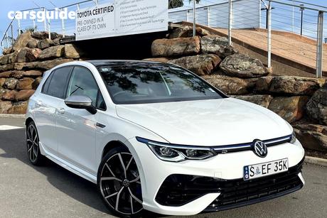 White 2021 Volkswagen Golf Hatchback R 4Motion