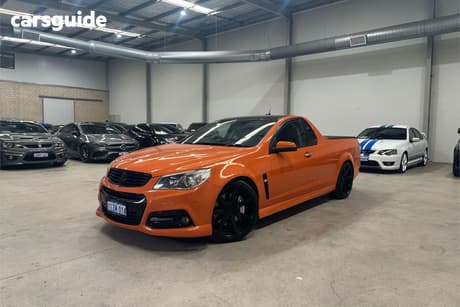 Orange 2013 Holden UTE Utility Ss-V Redline