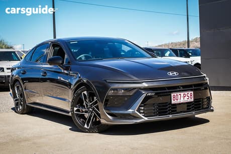 Grey 2023 Hyundai Sonata Sedan N Line