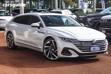 White 2021 Volkswagen Arteon Wagon 206Tsi R-Line Shooting Brake