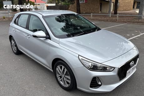 Silver 2017 Hyundai I30 Hatchback Active