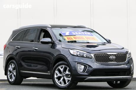Grey 2017 Kia Sorento Wagon Platinum (4X4)