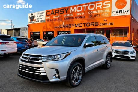 Silver 2017 Toyota Kluger Wagon Gxl (4X2)