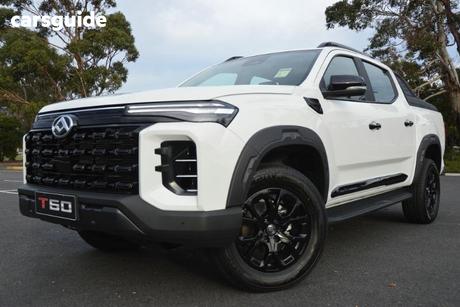 White 2026 LDV T60 Double Cab Utility Max Plus (4X4)