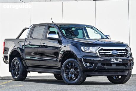 Black 2020 Ford Ranger Double Cab Pick Up Xlt 3.2 (4X4)